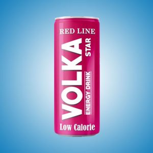 انرژی زا 250 میلی لیتر VOLKA با طعم RED LINE