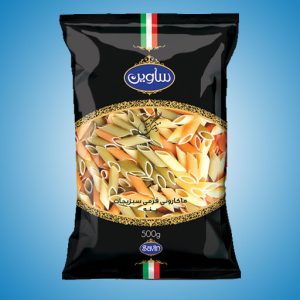 ماکارانی پنه ریگاته سبزیجات ساوین