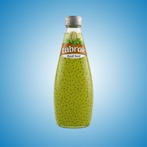 نوشیدنی میوه ای بدون گاز تخم شربتی طالبی 300 میلی لیتر