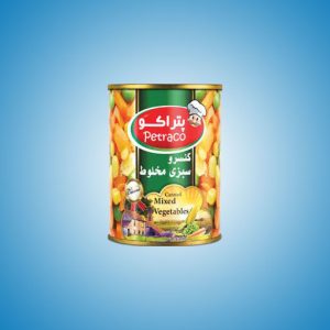 کنسرو سبزیجات مخلوط پتراکو