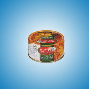کنسرو قیمه سیب زمینی بدون گوشت پتراکو
