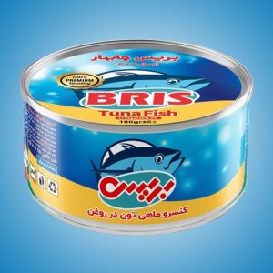 کنسرو ماهی تون در روغن بریس چابهار